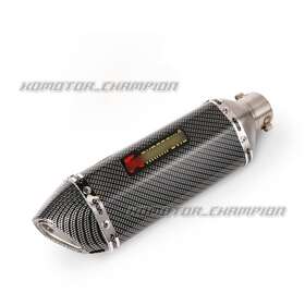 All-xe001 Kolightning Universal Motorcycle Exhaust Tips Muffler Baffles Silencer 51mm Escape System