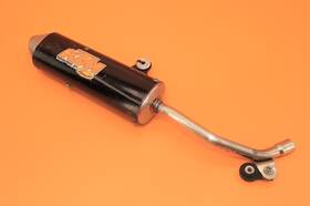 45205079000 Ktm 2009 09-15 50sx 50 Oem Exhaust Muffler Silencer Tail Pipe Slip On Mount