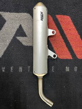 55505079000 Ktm Exhaust Muffler 2019-2023 Xc-sx 250-300 Oem Lightly Used Pn