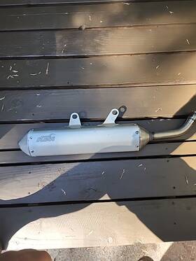 555.05.083.100 Ktm 55505083100 Oem Silencer Exc Muffler Exhaust Pipe 250 300 Xc Xc-w Tpi.