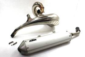 55605109000 Ktm 2020 300 Xc Tpi Exhaust Muffler With Head Pipe Oem