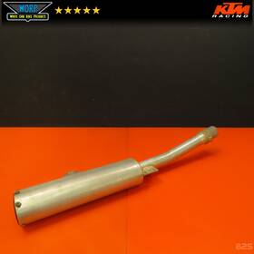 565.05.079.300 Ktm Genuine Oem 1987 350 Mxc Exhaust Muffler Tail Pipe Silencer