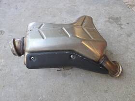 61305050200 Ktm 2016 1290 Super Duke R Oem Exhaust Mid Pre Muffler Chamber Catalytic Cat Con