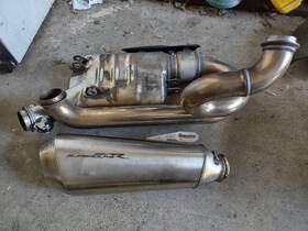 61705050200 Ktm 2023 Super Duke R 1290 Exhaust Header And Muffler Evo 3.0