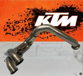 641.05.007.100 Ktm 18-25 Oem 890 790 Exhaust Header Pipes Down Manifold Duke L 23