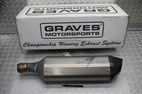 7814936 Ktm 2019-up 690 Enduro Graves Motorsports Muffler Like New Has Spark Arrestor