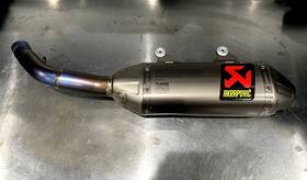 79505979500 Ktm Husqvarna Gasgas Factory Edition 450 Oem Akrapovic Exhaust Silencer Muffler