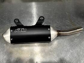 A44005079000 Ktm Like New 23-25 250 300 Oem Exhaust Shorty Silencer Sx Xc Xc-w