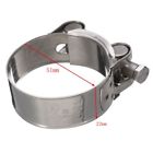 Ky5593935 Matcc Stainless Steel Band Exhaust Pipe Clamp Calipers For Motorcycle