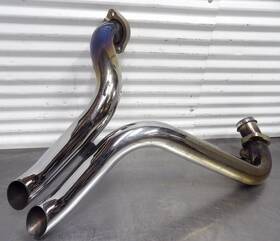 62845-00 Laf 99-06 Harley Twin Cam 88 Inch Softail Dyna Touring Chrome Shorty Exhaust