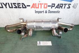 Ax72894 Lamborghini W/o Tips 2019 2020 Huracan Evo Exhaust Rear Muffler Oem