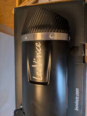 14072k Leo Vince Nero Exhaust 19-24 Ktm 690 Enduro Smc R