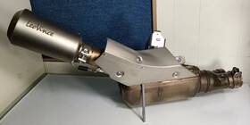 B3l2 Leo Vince Yamaha Stainless Slip On Exhaust Tip W Muffler Motorcycle Pipe