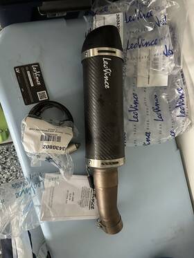 14260e Leovince Kawasaki Ex 400 Abs Ninja Performance 2023 Exhaust Carbon Lv One Evo