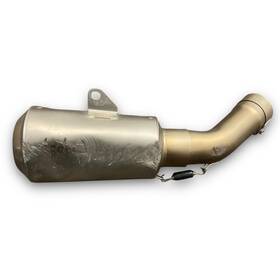 1811-3444 Leovince 15200u 2021-24 Kawasaki Zx-10r/rr Lv-10 Slip On Exhaust Titanium Look