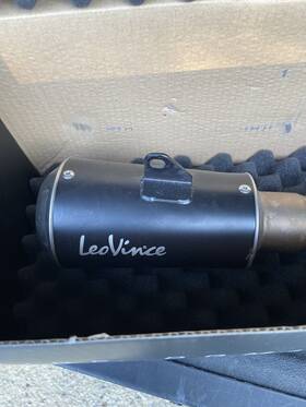 15212b Leovince Leo Vince - Lv-10 Slip-on Stainless/black Edition Yamaha R3/mt-03