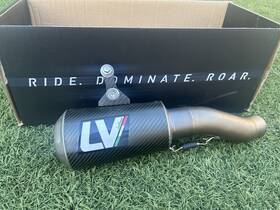 Leovince 1811-4122 Lightly Used Leo Vince Lv-10 Carbon Fiber Slip On Exhaust For Zx-6r Ninja