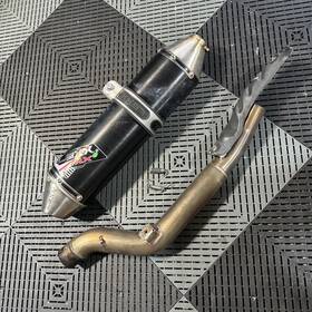 1201920035 Lexx Slip On Silencer Exhaust 2000-2022 Suzuki Drz400s Drz400sm Muffler Midpipe