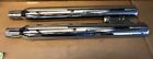 M-148 Samson Rolled Thunder Oval Slant Cut Mufflers Chrome Harley Touring