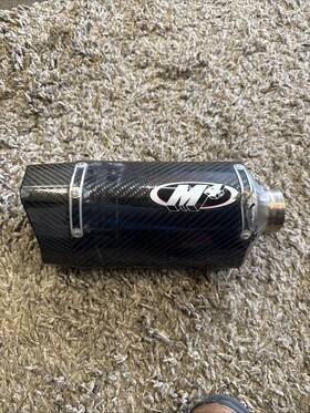 Ka6934 M4 Performance Exhaust Tech 1 Carbon Fiber Slip-on Muffler Kawasaki 2009-2026 Zx6r