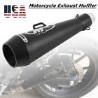M4 Unbranded Black Exhaust Muffler Steel Pipe Racing Street 970231995416