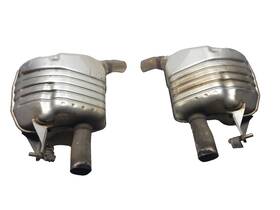 W205 Mercedes-benz C300 4matic 2015 - 2020 Rear Exhaust Muffler Oem