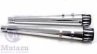 Mf-07-cb Unbranded Deep Cut Black Tip Mufflers Exhaust Billet End Cap