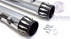 Mf-07 Mutazu Deep Cut Black Tip Mufflers For Harley Touring Exhaust