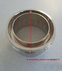 Mf-08-tip Unbranded Double Fluted Billet Mufflers Exhaust End Cap Harley Touring