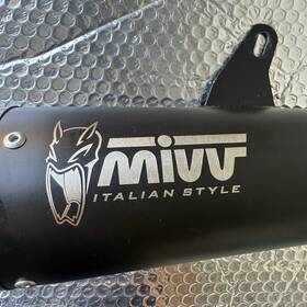 D.048.lc5b Mivv Exhaust Terminal X-m5 Black For Ducati Monster 937/ 937 2021-2025