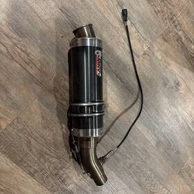 Mivv T.005.l6s Italian Silencer Muffler End Scarico Gptitantriumph Speed Triple 05-06