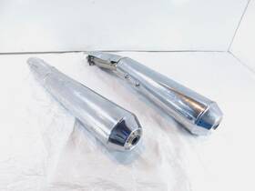 2b0035625 Moto Guzzi V7 Iii Anniversario Special 750 Rear Exhaust System Pipe Mufflers