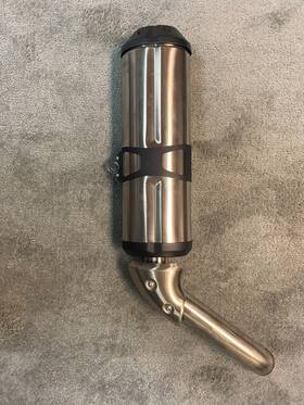 2b011910 Moto Guzzi 2024-2025 V85tt E5 Silencer Exhaust