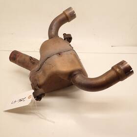 883540 Moto Guzzi Norge 1200 Gt 8v Exhaust Muffler Cat Catalytic Converter