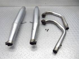 Gu03123000 Moto Guzzi 1999 98-01 Ev V11 Oem Exhaust Mufflers Headers Cans Pipes Lot