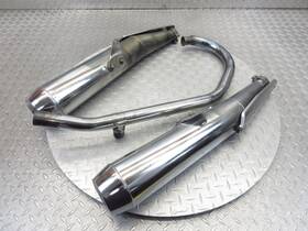 Zgu1022 Moto Guzzi 2015 14-16 V7 Ll Stone Exhaust Pipe Tube Muffler Header Manifold