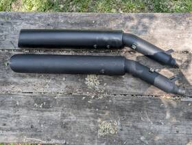 Zgu1034 Moto Guzzi Motoguzzi California 1400 Custom Exhaust System Muffler