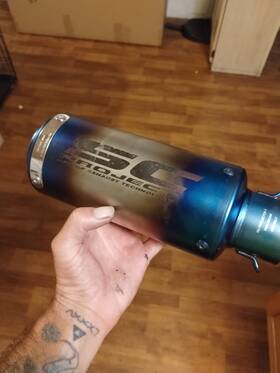 B22-t36t Motorcycle Gp Sc Project Slip-on Muffler Exhaust For Bmw S1000rr Used My15-16 From Japan
