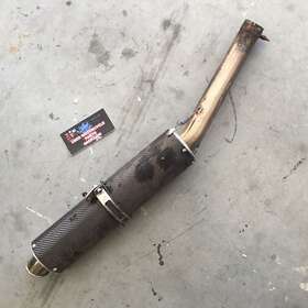 Muzz-08zx10 Muzzys 08-10 Kawasaki Zx10r Carbon Fiber Slip On Exhaust Muffler