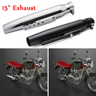 Nds816223 Matcc Universal Motorcycle Exhaust Pipe For Harley Cafe 6453563144980