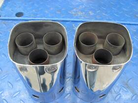18336-mca-a60 Oem Honda Gl1800 Goldwing 2001-2017 Exhaust Tips Chrome
