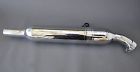 A9600101 Part T100 Miles . Triumph Muffler Bonneville