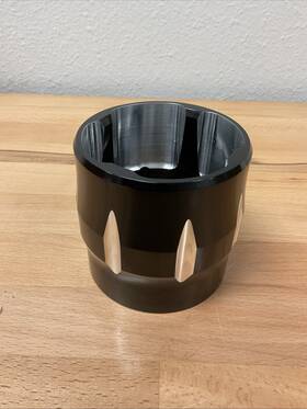 0204-2021swe-bm Performance Machine 0204-2021swe-bm/02042021swebm Sweep End Cap For Harley Screaminft Eagle Exhaust 4 Inch Diameter