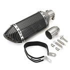 Poa2226221 Matcc Motorcycle Steel Exhaust Muffler Removable Silencer Carbon Fiber