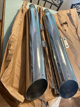 Vmd42b1507 Polaris 1261225 2004-2006 Victory Vegas Exhaust Muffler Pair Vehicle Oem