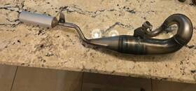 200.0104 Polini Nos Muffler Racing Top One Model For Piaggio Ciao