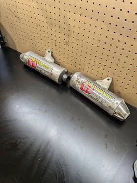 Crf250rpro Pro Circuit 0112025a2 2006 Dual T-4 Slip On Silencers Made In Usa #916