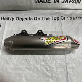 0331145c Pro Circuit 2010-2011 Yamaha Yz450f Yz450fx Ti4r Stainless Slip-on Used