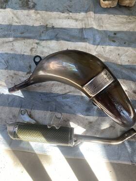 1821-2078 Pro Circuit 2023 Ktm 125 Xc Works Pipe And Shorty Silencer