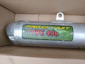 4t00400-496 Pro Circuit Type 496 Slip-on Silencer - Fits 2003 Ktm 400 Exc